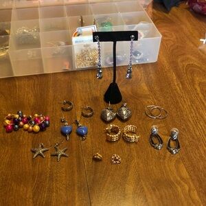 Set of (10) Vintage Earrings